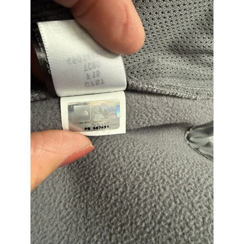 The North Face Mens WINDWALL Jacket Gray Sz Md